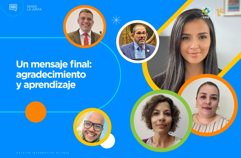 Mensaje final junta directiva saliente