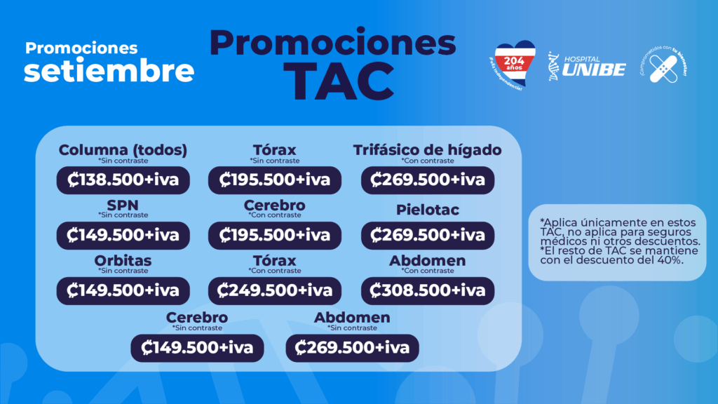 Precios especiales promociones TAC