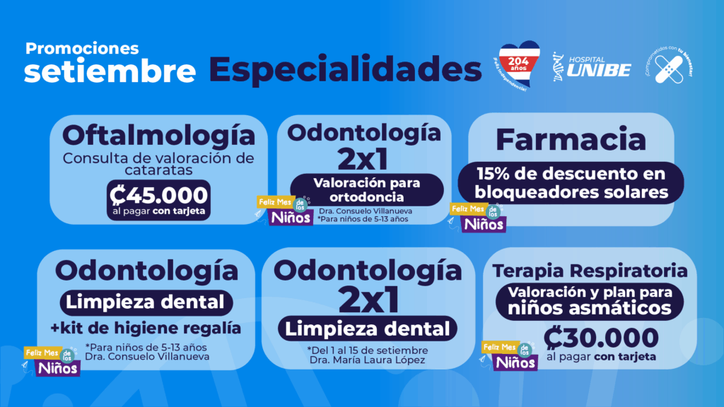 Precios especiales en especialidades 2