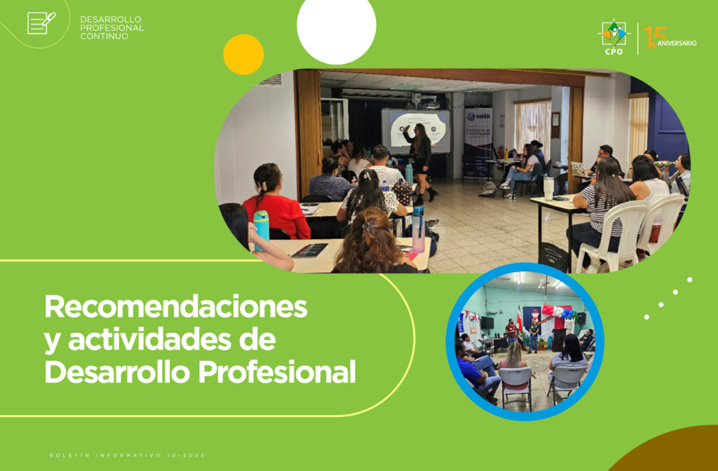 Recomendaciones y actividades de Desarrollo Profesional