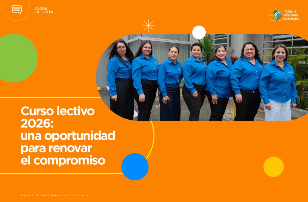 Mensaje bienvenida curso lectivo