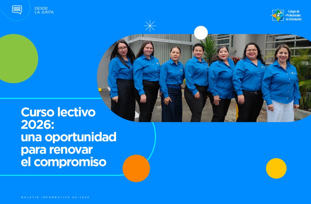 Mensaje bienvenida curso lectivo