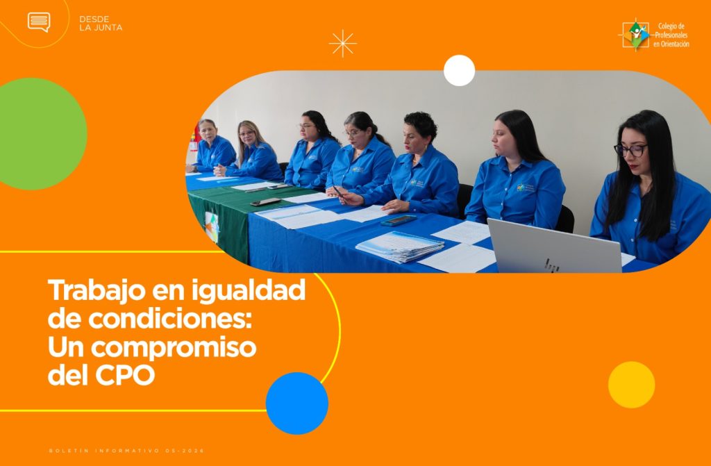 Trabajo en igualdad de condiciones: un compromiso del CPO 